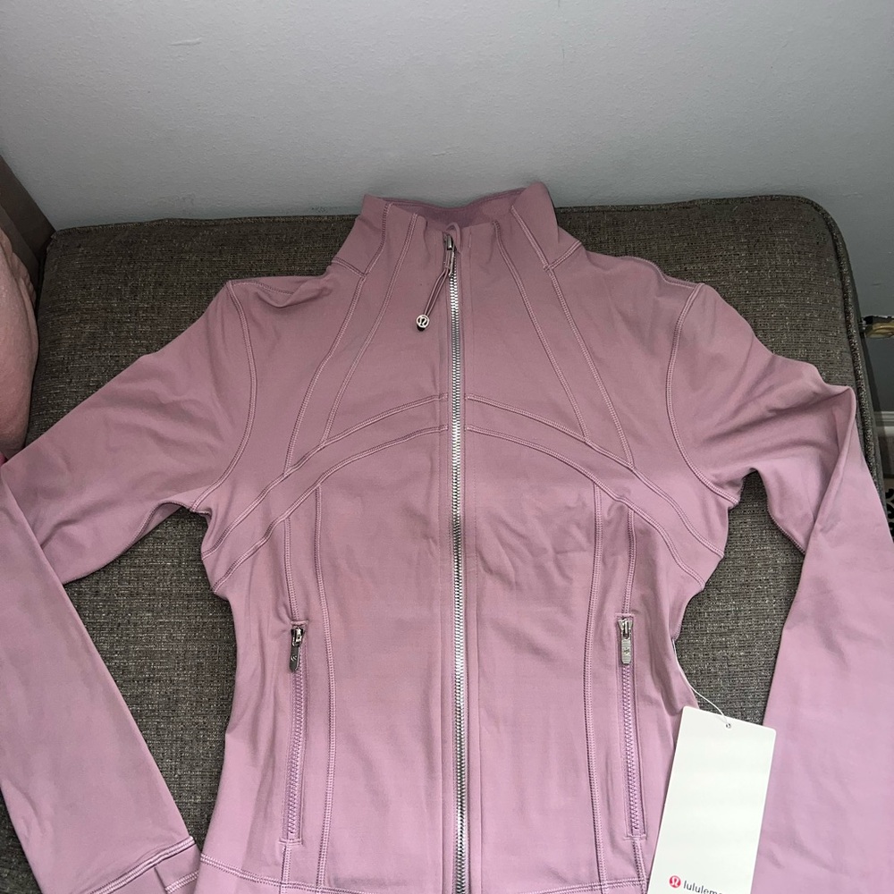 Lululemon Define Cropped Jacket - Lavender Lux/Mirror Silver